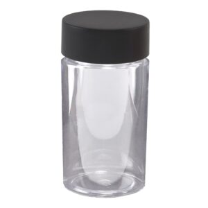 Plastic Jar w/ Cap - 75mm / 43mm - 100pc - Child Resistant