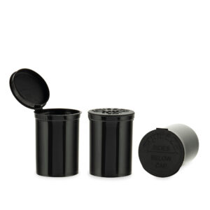 Plastic Pop Top - 30 Dram - 160pc - Child Resistant